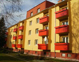 Zateplení a oprava balkónů bytového domu Rybova 9, 11, 13 Opava